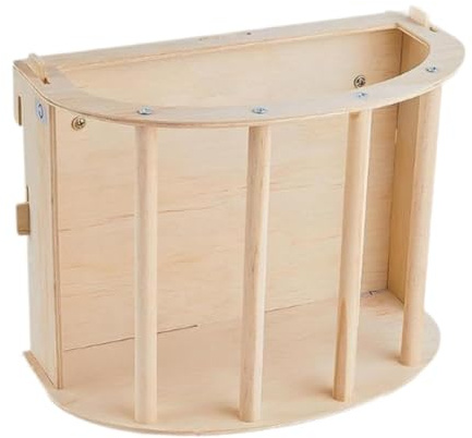 FJMQHU Feeding Holder for Bunny and Chinchilla with Hay Rack
