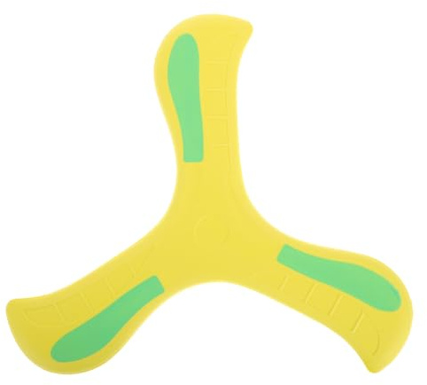 CORHAD Leuchtender Soft bumerang aus Bruchsicherem Kunststoff für Interaktives Flugspielzeug mit Rückkehrfunktion Sicher und Robust für Draußen und Abends Spielend