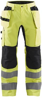 Blaklader 15521811 Hochsichtige Hose mit Stretch, gelb/ schwarz, grootte C156