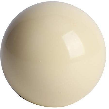 Keenso 2 Stück Billardtisch Weiße Billardkugeln Snooker Billardtisch Training Spot Queue Ball Standard 5,72 cm