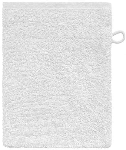 Dyckhoff Waschhandschuh Kristall Weiß 16 x 21 cm