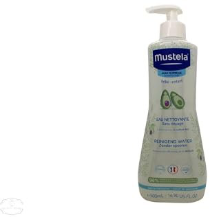 Mustela - Mustela Sans Rinçage de Bébé Nettoyage L'eau avec Avocat - 500ml