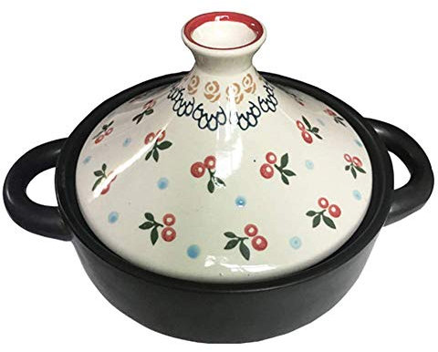 Casserole Plats, 20Cm Tajine Pot Ustensiles De Cuisine Casserole Casserole avec Couvercles Moyenne Simple Cuisson Tajine sans Plomb