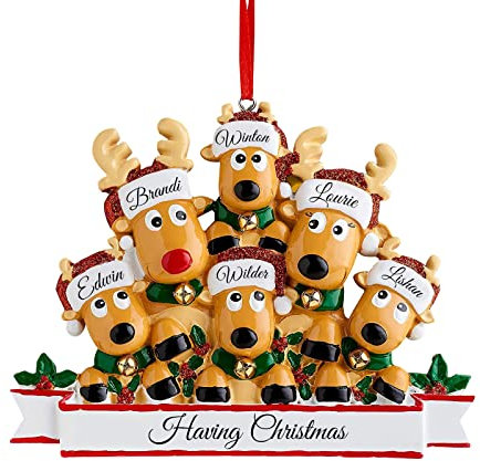 Custom Christmas Ornaments Baumschmuck personalisierte Handwerk für Mädchen Erwachsene Kinder benutzerdefinierte Namensschilder hängenden Dekor für Geschenke Zimmer