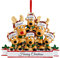 Custom Christmas Ornaments Baumschmuck personalisierte Handwerk für Mädchen Erwachsene Kinder benutzerdefinierte Namensschilder hängenden Dekor für Geschenke Zimmer
