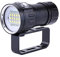 IPX8 18000lm 500M Taschenlampe Wasserdichtes Lampenlicht Unterwasser-Outdoor-Camp Tools