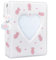 KeCool Photocard Binder 3 Zoll Kpop Photocard Holder, Cute Mini Photo Album Kpop Photocard Binder, Portable Kpop Binder Mini Fotoalbum with Lovely Pendant for Photocard Collection, 40 Pockets (White)