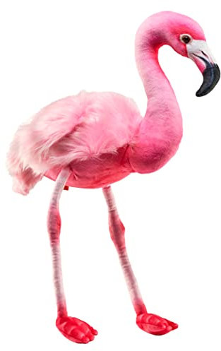 Wild Republic Artist Collection Flamant, Cadeau pour Enfants, 38 cm, Jouet en Peluche, garnissage en Bouteilles d'eau recyclées et tissées