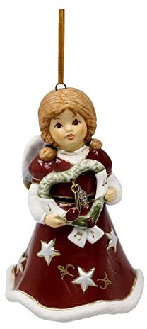 Goebel Jahresengel Glöckchen 2023 - Weihnachten Porzellanglocke