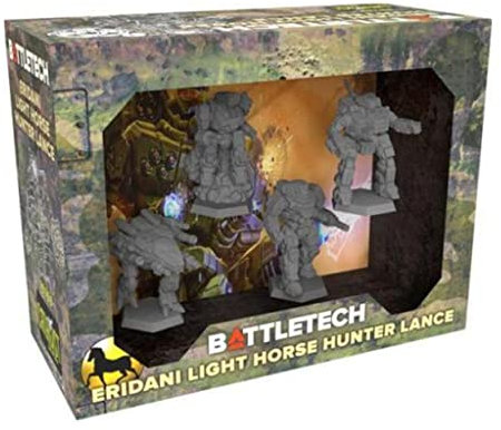 Catalyst Game Labs BattleTech | Miniatures | Eridani Light Horse Hunter Lance | Expansion | Miniature Game Ages 14+ | Spiel auf Englisch