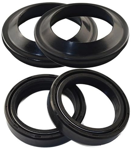 Moto 48 * 58 * 11 Paraolio Forcella Anteriore e Parapolvere for 250 SX SX250 640 125 EN MX SMM BD SMR 450 F SMX 660 530 300 WP 48 MILLIMETRI (Color : Dust and Oil seal)