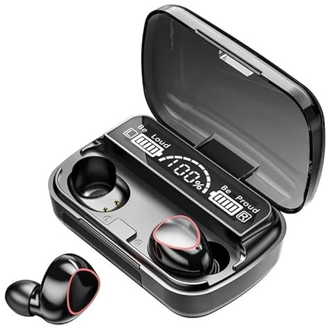 M10TWS Wireless Bluetooth Earbuds for Smartphones Ultra Lightweight with Built-in Mic and Power Bank Function