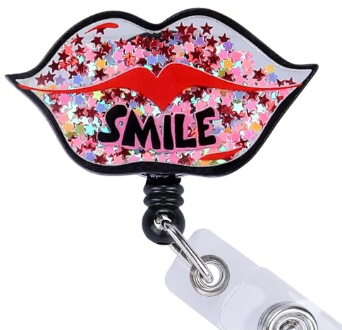 BEEFLYING Porte-Badge Rétractable, Mignon et Drôle pour Carte d'Identité d'Infirmière, Badge d'Identification Médicale pour Femmes Médecins Infirmières Étudiants