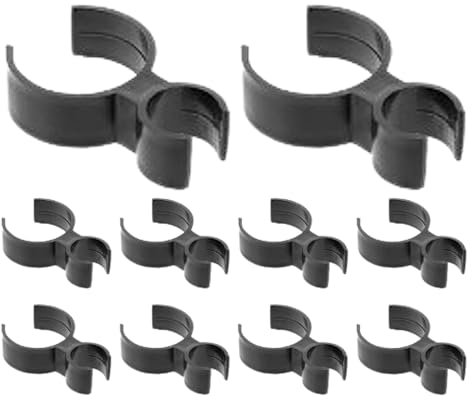 Qutalmi Champagnerflaschen-Clips, Champagner-Wunderkerzen-Flaschenhalter-Clips, 10 Stück Sicherheits-Weinflaschen-Clips für Zuhause, Flaschenservice-Clips für Weihnachten, Jubiläen, Halloween