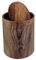 ABOOFAN Wood Trash Can, Swing Lid Trash Can Wastebasket Vintage Garbage Can Wood Grain Garbage Bin Desk Rustic Trash Bin Container for Bedroom Office Kitchen Bathroom 15L