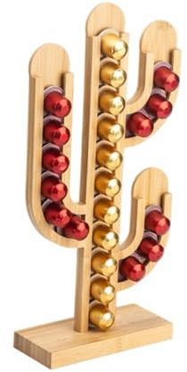 IMIKEYA 1pièce Support à Capsules De Café Forme De Cactus Organisateur Créatif Et Amovible Pour Cuisine Et Bureau Pour Et Amateurs De Café