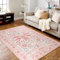 TUKDAK Schmetterling Teppich Wohnzimmer 120x180cm, Moderner Kurzflor Teppich Schlafzimmer, Waschbar Anti-Rutsch Teppiche Teppichen für Kinderzimmer, Orientalischer Teppiche, Frühling Sommer