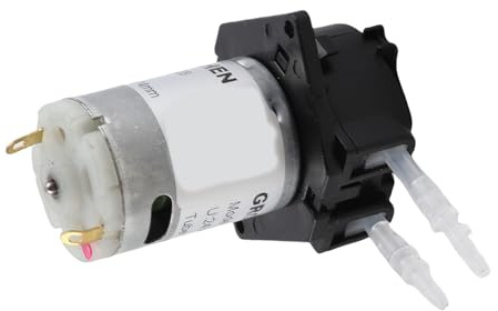 Peristaltische Pumpe, DC 24V Peristaltikpumpe, Selbstansaugende Minipumpe, Wassersaugpumpe, Geräuscharme Wasserpumpe, Snap-in-Typ, Tragbare Power-Wasserpumpen