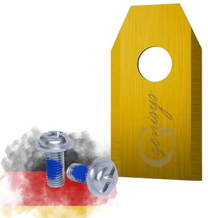 G greengrass tools Titan Messer kompatibel mit EcoVacs Goat Mähroboter Ersatz Klingen - LongLife Edelstahl [bruchsicher DIN EN 50636 geprüft], Stück:24