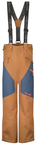 Trollkids Kids Kongsberg Ski Pant | Warm, wasserdicht mit verstellbaren Trägern, Taschen und Gamaschen. Umweltfreundlich, robust, ideal für die Piste.
