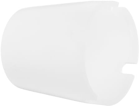 HOMOCONO Flashlight Diffuser Caps Sturdy Plastic Dome Cover for Indoor Lighting Compatibility with LED Lights Enhances Brightness Creates Cozy Atmosphere for Tent Reading Use