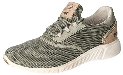 Mustang 4072-403-77, Zapatillas sin Cordones Hombre, Verde (Oliv 77)