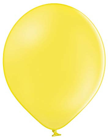 Ballonheld 50 große Premium Luftballons 100% Bio, Freie Farbwahl 40 Farben 27cm Durchmesser, heliumgeeignet, für Party, Geburtstag, Feiern (gelb)