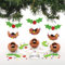 Baker Ross Christmas Pudding Bauble Kits – Pack of 6, Make Your Own Christmas Bauble Decoration, Christmas Decoration Craft Kit (AT231)
