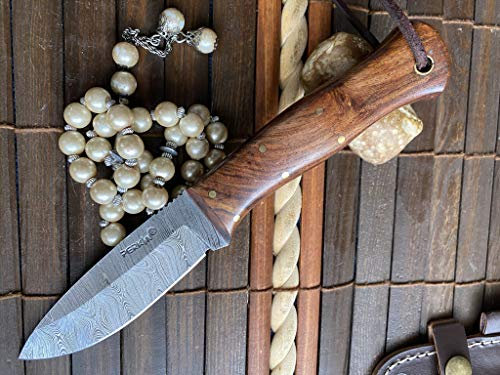 Perkin Couteau Damas Couteau de chasse 59