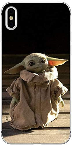 ERT GROUP Handyhülle für Apple iPhone X/XS Original und offiziell Lizenziertes Star Wars Muster Baby Yoda 001 optimal an die Form des Handy angepasst, hülle aus TPU