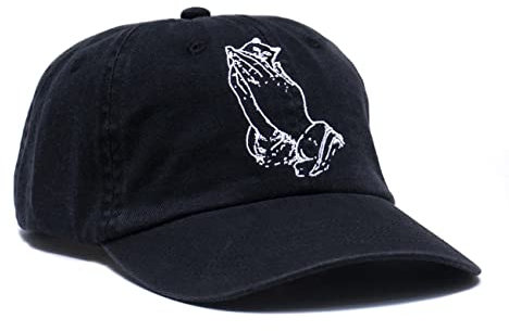 Rip N Dip Praying Hands Dad Hat Black One Size