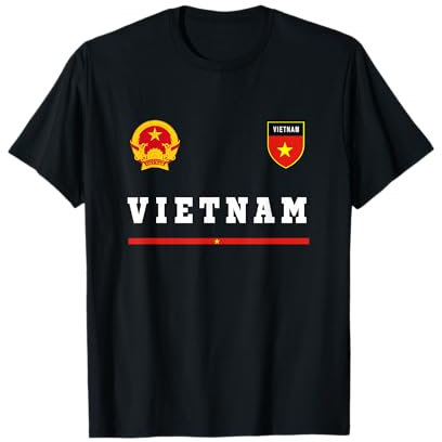 Maillot de sport du Vietnam - Drapeau T-Shirt