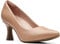 Clarks Women's Kataleyna Gem Pump, Warm Beige Leather, 9 UK