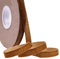 20 Yard Samtband Schleifenband,15mm Samtbänder Samtborte Samt Dekoband Geschenkband Schmuckband Stoffband Festival Bänder für DIY Basteln Blumenstrauß Hochzeit Geburtstag Geschenke Verpackung,Kaffee