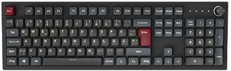 Montech MKey TKL Darkness Gaming Tastatur - GateronG Pro 2.0 Red