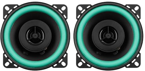 DollaTek 2PCS Altoparlanti da 4 pollici Car Audio 40W Altoparlanti coassiali per auto Altoparlanti HiFi a gamma completa di frequenza