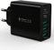 USB C Ladegerät, 5 Ports Schnellladen, 50W Netzteil Mehrfach, PD 3.0 Power Adapter für iPhone 15 14 13 12 11 SE 2020 XS XR 8 7, Samsung, Handys, Tablets (Schwarz)