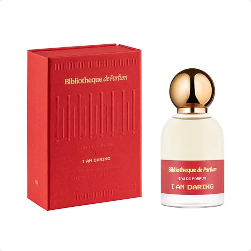 Bibliotheque de Parfum I Am Daring Eau de Parfum für Frauen, 50 mL | frischer Zitrusduft, langanhaltendes Damenparfüm mit Noten von Narzisse, Moschus, Vanille und Patchouli