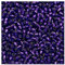 TOHO - Perline rotonde Rocailles, misura 15/0, 5 g, colore: viola argentato (# 2224), Giappone, vetro
