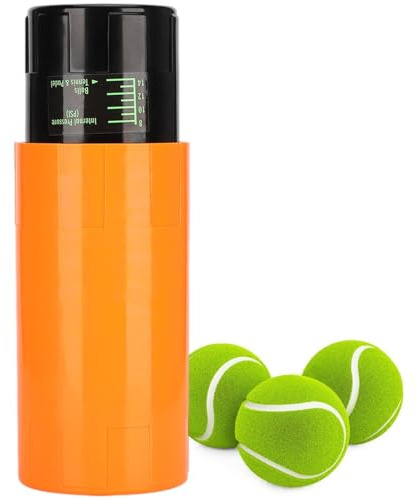 Tennis Ball Pressurizer Canister – Ball Bounce Restoror Retorer Container für Tennis | Drucksparrohr bewahrt die Frische, belebt neue Spielqualität, Ausrüstung