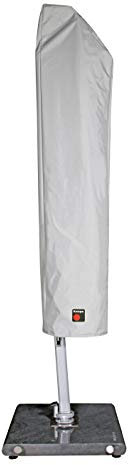 Schutzhülle für Knirps Pendelschirm 275x275 cm – Wasserdicht und wetterfest – Komfortables Verschließen – Grau