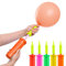 AEX Balloon Pump Hand Air Pump Balloons modelling balloon pump for Fitness, Yoga Ball, Confetti Balloon Party Balloons latex balloon pump (Orange)
