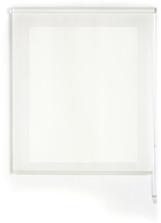 Uniestor basic tenda avvolgibile traslucida - Bianco sporco, 120 x 175 cm (Larghezza x Altezza) | Dimensioni del tessuto 117 x 170 cm. Tenda a rullo traslucida