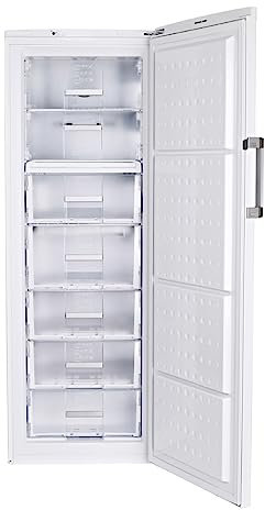 Teka TGF3 270 - Congelador No Frost 250 lts, 1 Puerta, Sistema Antibacterias, Alarma Acústica, Puerta Reversible, Congelación Rápida, 7 Cajones, Color Blanco