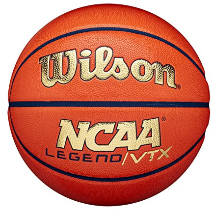 Wilson Basketball NCAA LEGEND VTX, Mischleder, Indoor- und Outdoor-Basketball, 7