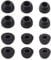 ALXCD Foam Eartips Compatible with Sony WF-1000XM4 Earbuds, S/M/L 6 Pairs Soft Memory Foam Ear Tips Earbuds Tips, Compatible with Sony WF-1000XM4 6 Pairs Black SML
