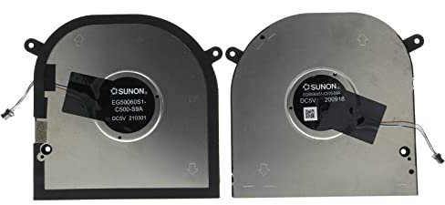 TRADOCK CPU & GPU Ventola Di Raffreddamento Per DELL XPS 17 9700 RTX 2060 2020 MODELLO scheda grafica indipendente ND85C20