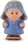 Ersatzteil für Fisher-Price Little People Krippenspielset ~ J2404 ~ Krippen-Bibelgeschichte – Ersatz Mutter Maria Figur