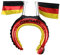 Gadpiparty 20 Pièces Bandeau Coupe du Monde Décorations Ornement Photo Conception De Drapeau Bandeaux sur Le Thème du Football Ballon Fille Balle Film D'aluminium Ventilateur Bureau Haut