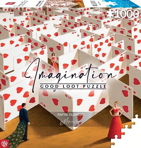 GOOD LOOT Jigsaw Puzzle Imagination Series Rafał Olbiński Excessive Meticulousness – Classic Puzzles - Puzzle Kunst mit Bild 1000 Teile – Adult Puzzles - Puzzle Art 1000 Pieces | 68,3x48 cm